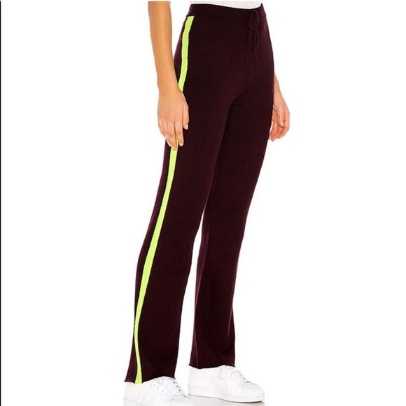 For Love And Lemons Pants - For Love and Lemons Veronica Neon Pants in Lime NWT L